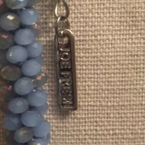 4 for $15 - Blue Bead Necklace - Picture 2 of 3